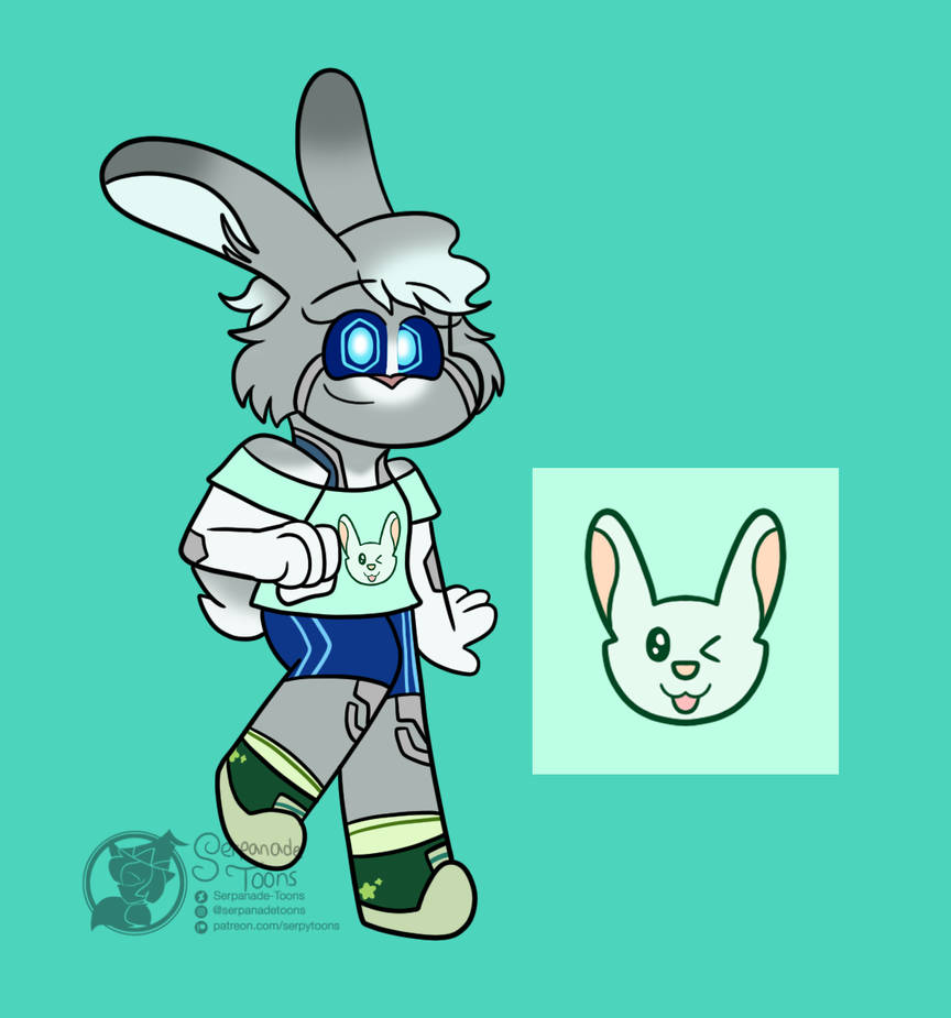 Blond Racer Rabbitears Rabbit Moonracer by Serpanade-Toons on DeviantArt