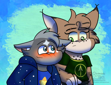 Admiring a Tough Bobcat
