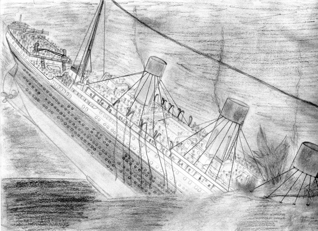 Titanic Sinking By Juanma1912 On Deviantart