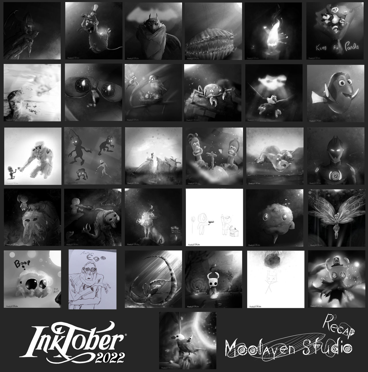 String Inktober Inktober 2022 Recap by MoolayenStudio on DeviantArt