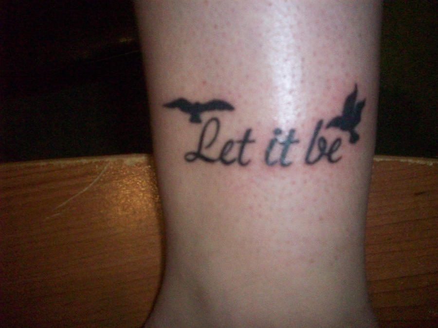 Beatles Let It Be Tattoo by paulbabe on DeviantArt