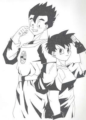 Gohan and Videl by anthonyfajardo on DeviantArt
