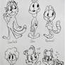 Garfield and Friends sketches