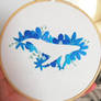Blue Whale Embroidery