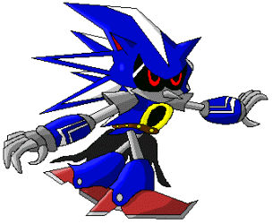 Metal-Sonic from Sonic Heroes by jasonlauchlan on DeviantArt
