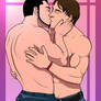 Aaron and Jake - A Kiss (Redraw)