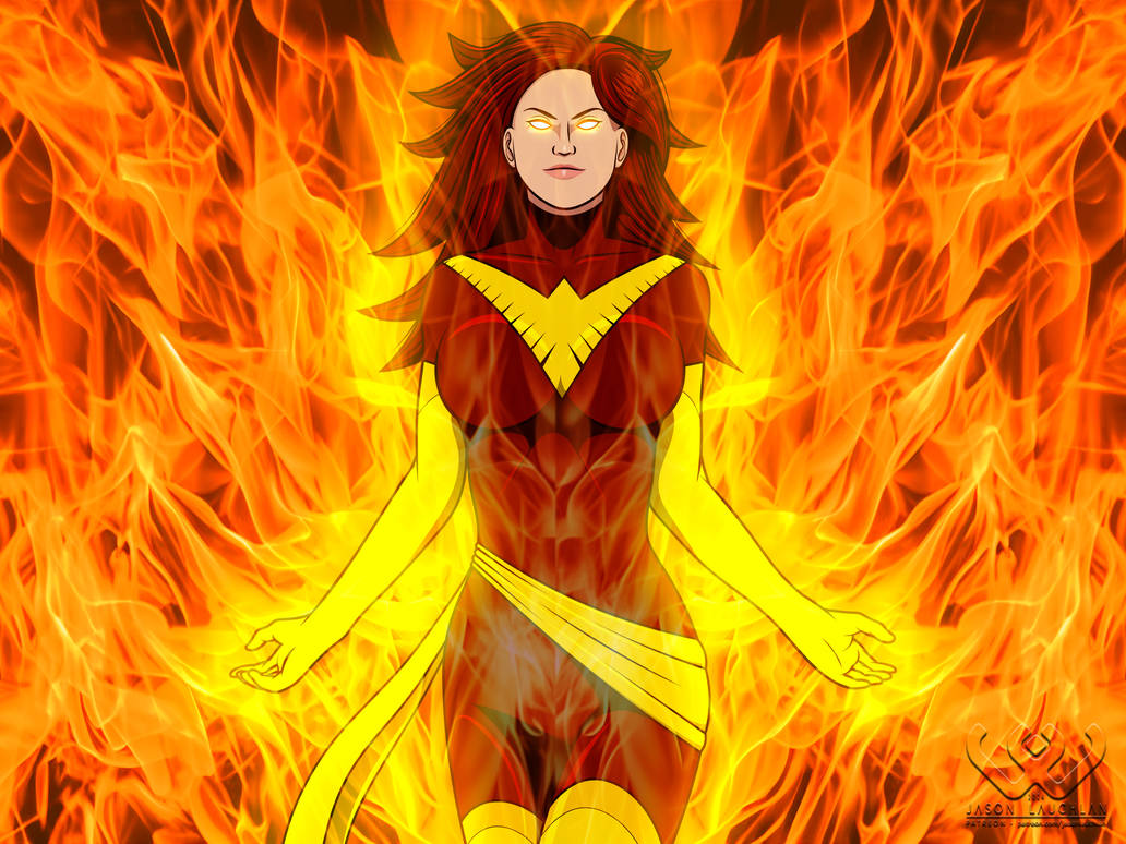 Dark Phoenix by jasonlauchlan on DeviantArt