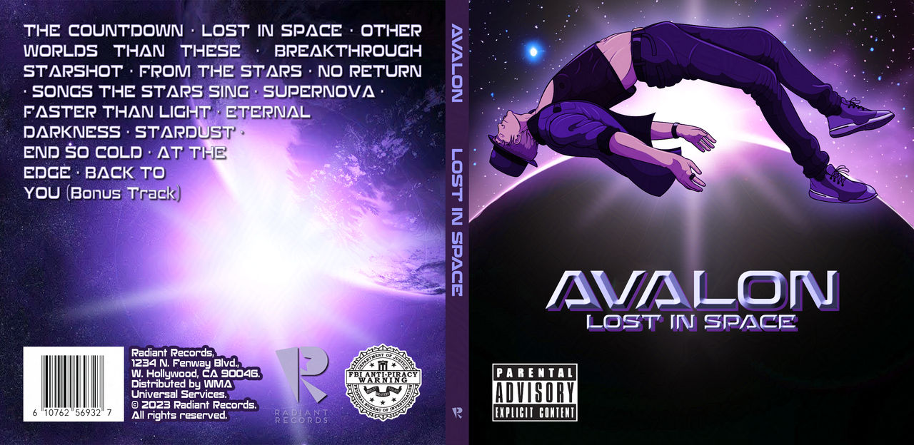 Avalon - Lost In Space Album Cover