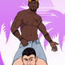 Sean Riding Aaron