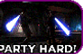Star Wars Party Hard Stamp