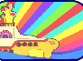 Beatles Yellow Submarine Animated Stamp