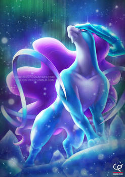 SUICUNE AND THE NORTHERN LIGHTS