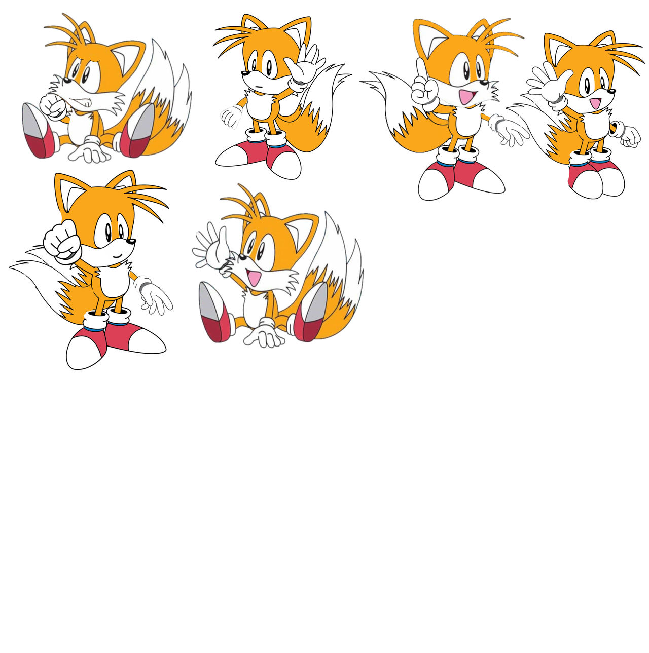 All Tails Classic Sonic Style Guide All Tails New Arts by TryfonasGogos on DeviantArt