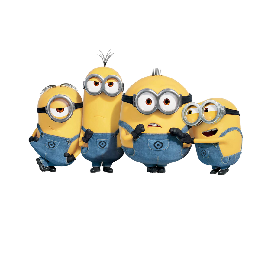 Stuart Kevin Otto Bob The Minions by TryfonasGogos on DeviantArt