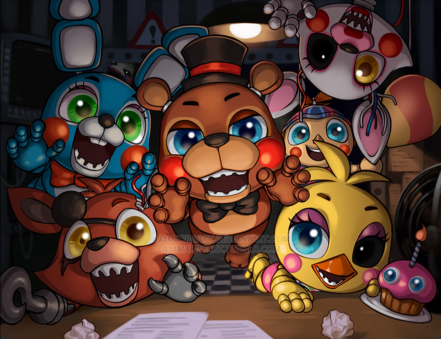 Five Night's at Freddy's 2 by TheNornOnTheGo on DeviantArt