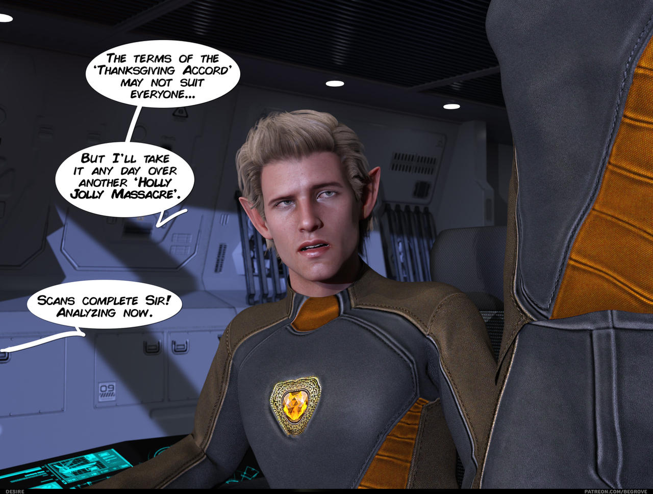 Teaser #16 for BE comic - Desire by The-Litch-Deviance on DeviantArt