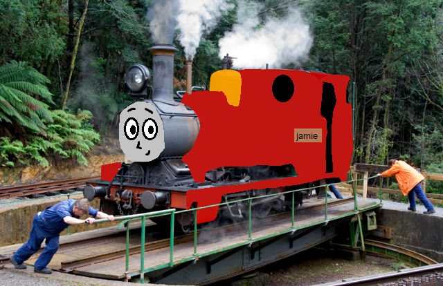Msr Engine Jim Jamie The Msr Red Engine by Thenewmikefan21 on DeviantArt
