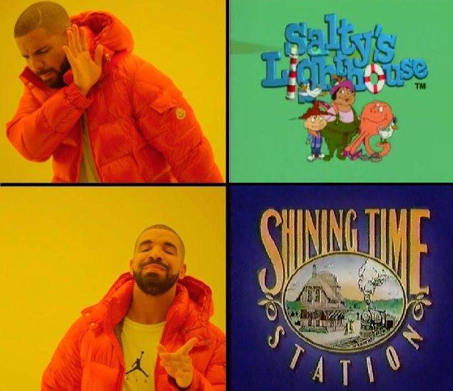 Drake Meme - Shining Time Station by Thenewmikefan21 on DeviantArt