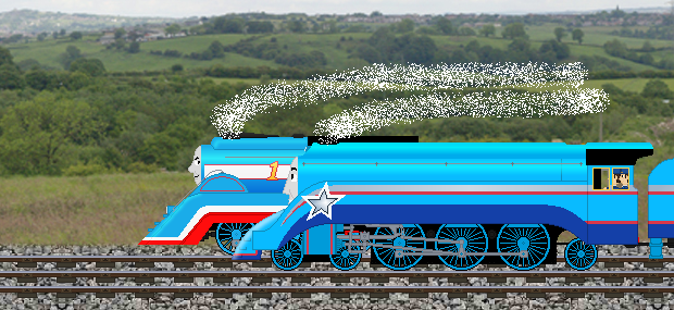 Streamline Thomas Streamline Thomas Vs. Shooting Star by Thenewmikefan21 on DeviantArt