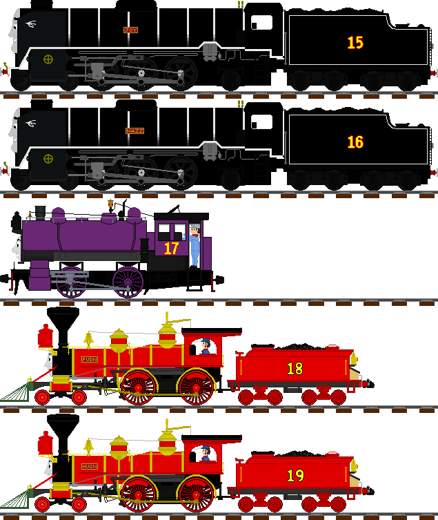 Engine No. 19 Felix Cheng's engines (No.15-19) by Thenewmikefan21 on DeviantArt