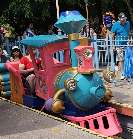 Disney Casey Jr Circus Train