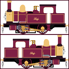 (AU Sodor) GSWR 272 Lady by Thenewmikefan21 on DeviantArt