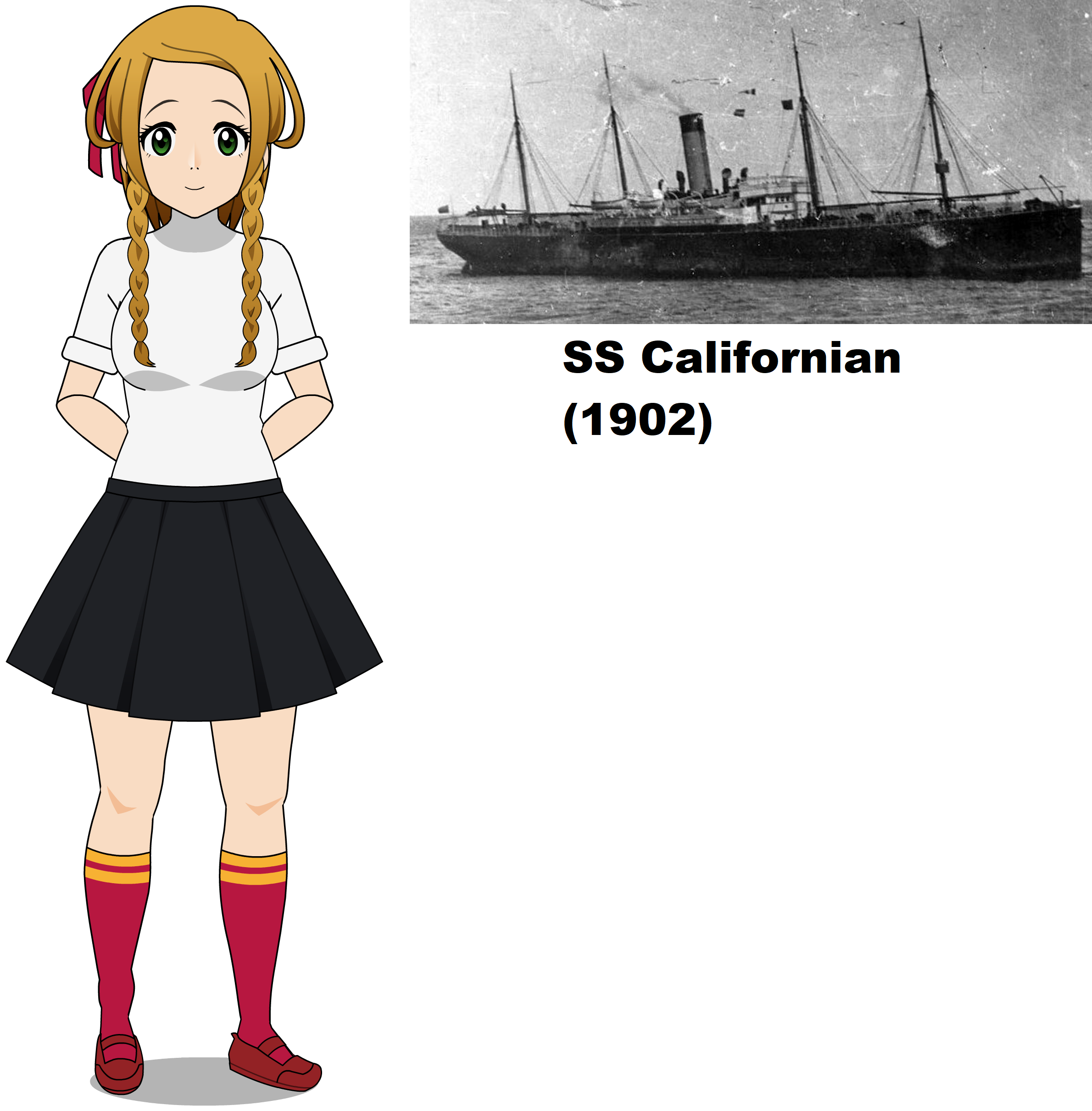 Human SS Californian (1902) by Thenewmikefan21 on DeviantArt