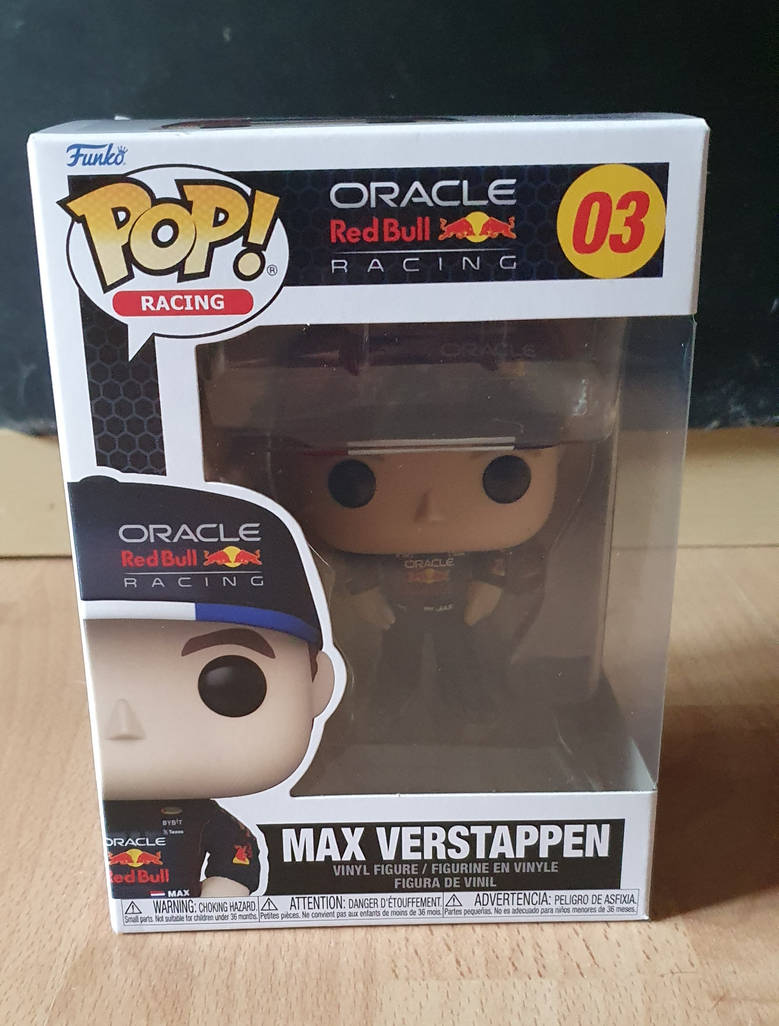 AAAAAH OMG! How cool is this Funko Pop of Max Verstappen!! I am so hap