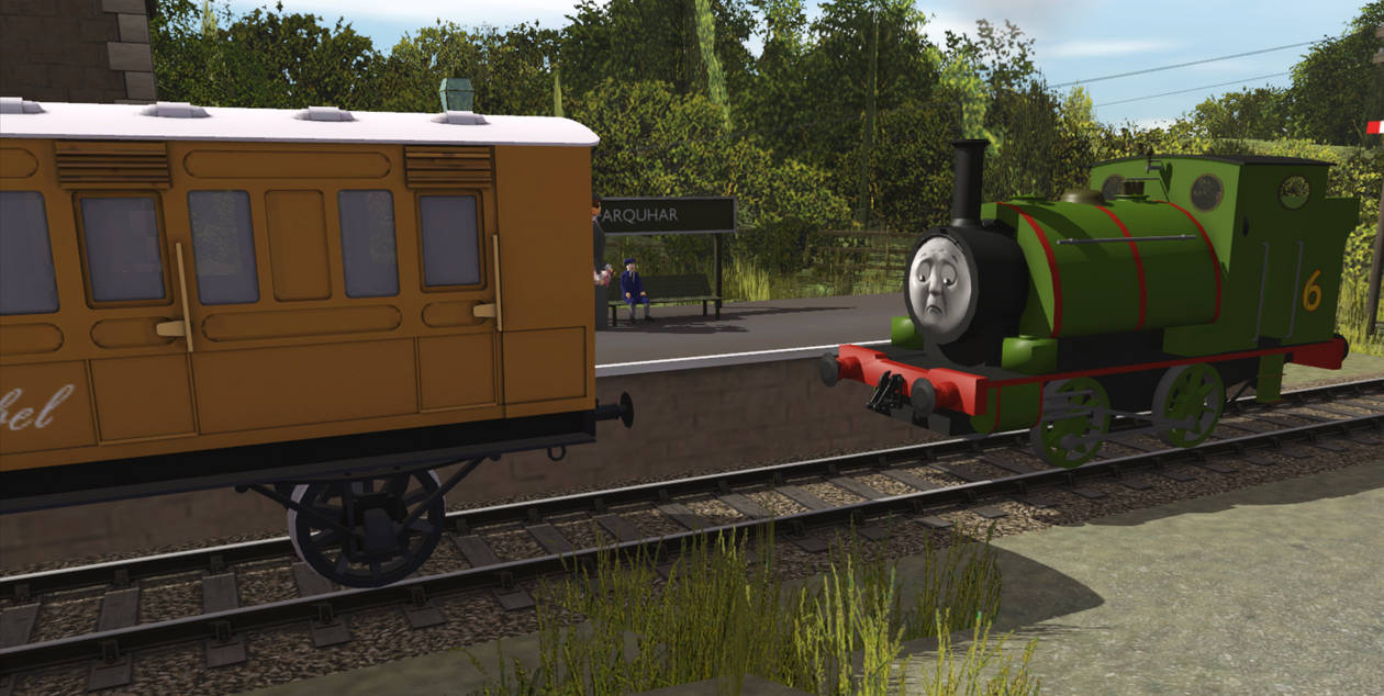Puffed Out Percy by Thenewmikefan21 on DeviantArt