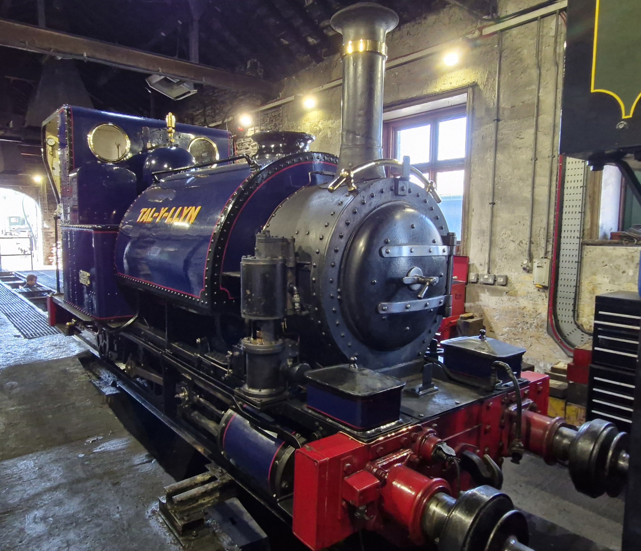 Talyllyn, Tom Rolt and Douglas in Pendre Depot by Thenewmikefan21 on ...