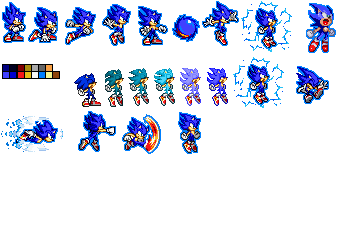 Super sonic sprites for S1SMSMD by HidroGeniuns by HidroGeniuns on  DeviantArt