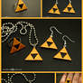 Zelda Triforce Jewelry Set