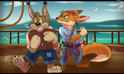 Furry pirates