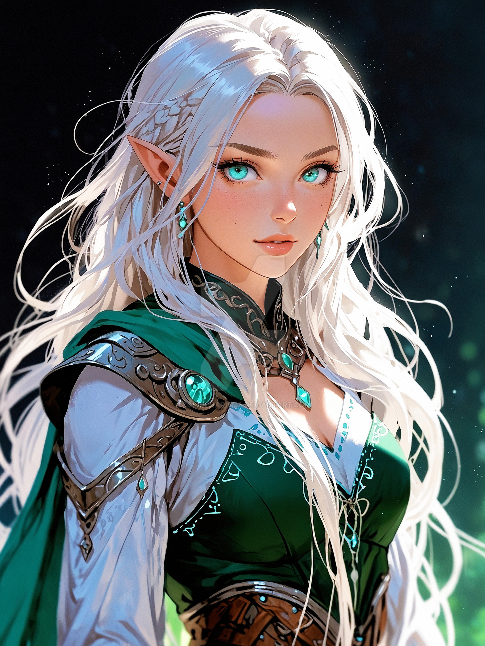 Evie - Elven Ranger by colincharisma on DeviantArt