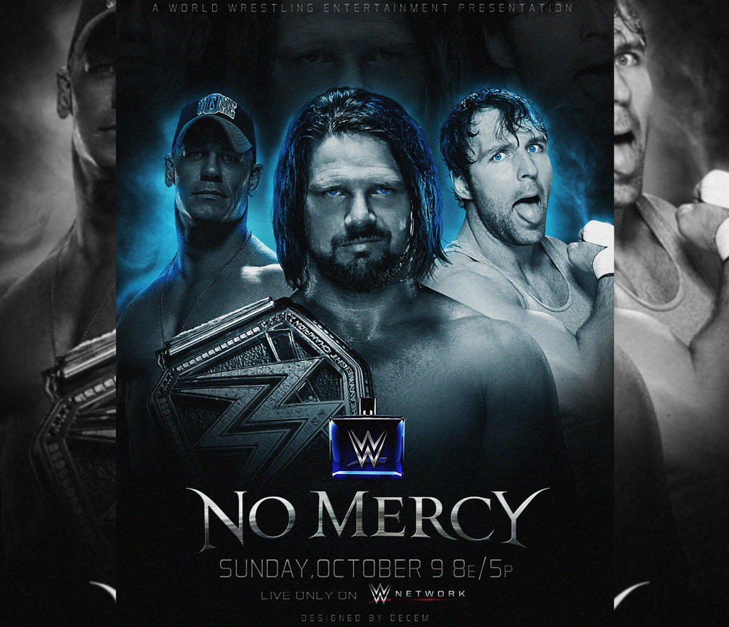 WWE NO MERCY 2016 by DkaneN on DeviantArt