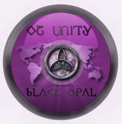 Black Opal Sticker