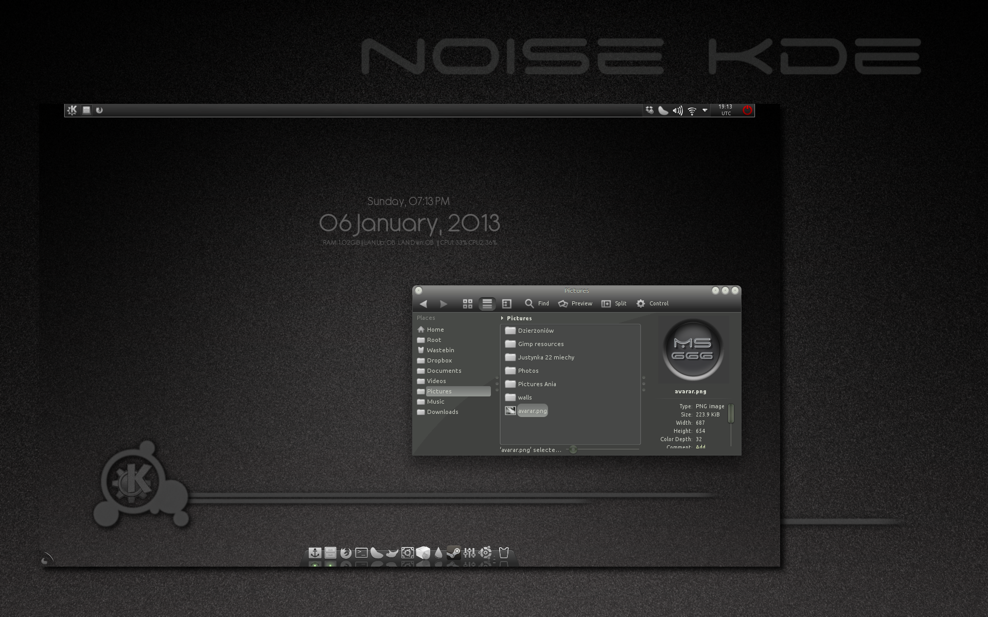 Noise KDE