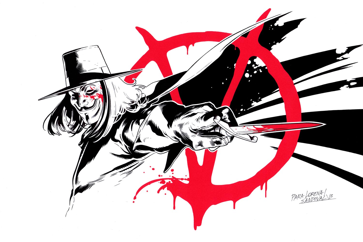 V for Vendetta Commission