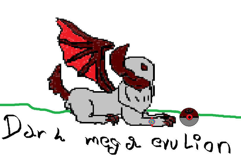 Evov Deviantart Dark Mega Evov....absol by pokeMonstermon on DeviantArt