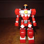 Red Power Ranger in LEGO