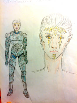 Croquis Personnage Science-fiction STEFAN