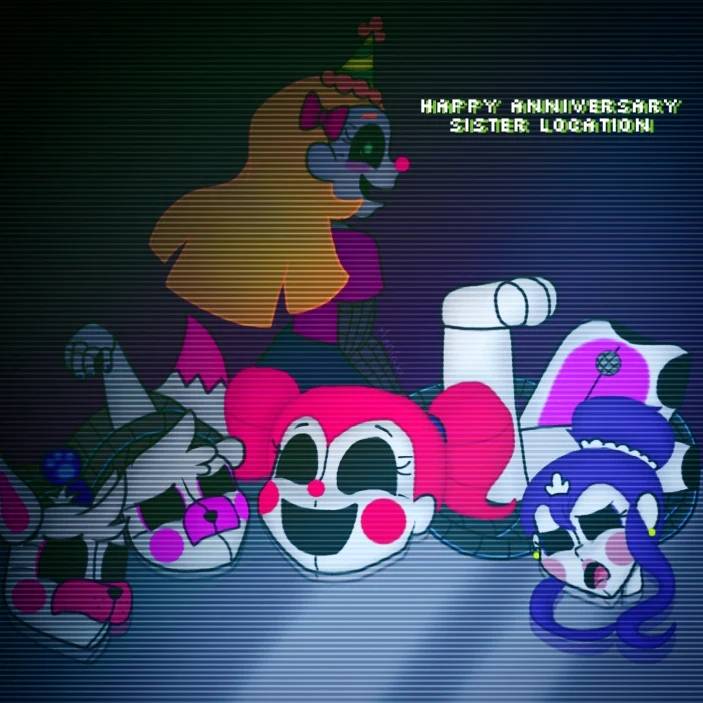 Sister Location 5th Anniversary! by DaisytheDragon on DeviantArt