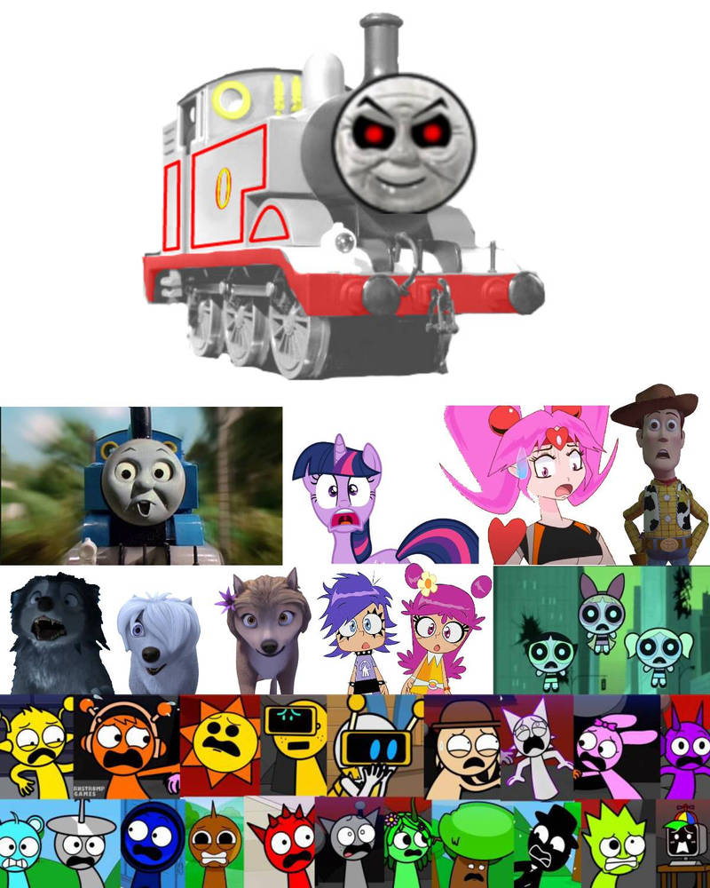 Disney Character Friends scared at Timothy exe by Sergio4433114030 on ...
