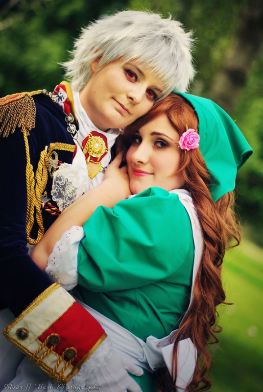 Hetalia - Prussia and Hungary