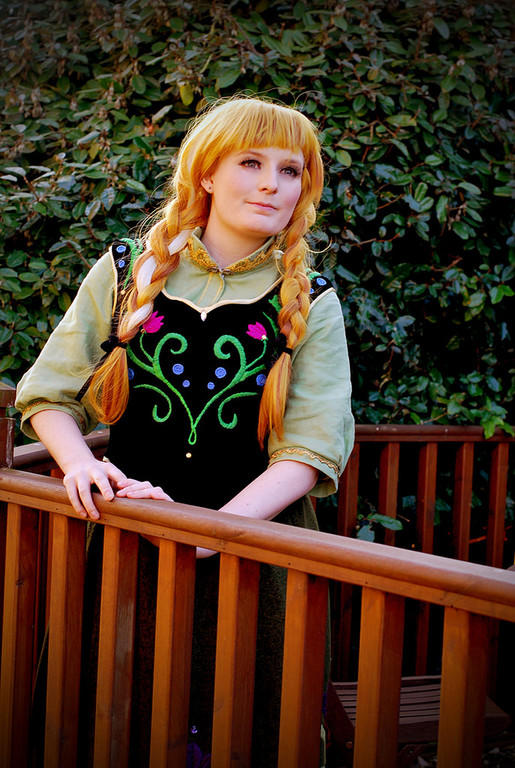 Anna Spring Character Disney Frozen: Anna in Spring by GoldenMochi on DeviantArt