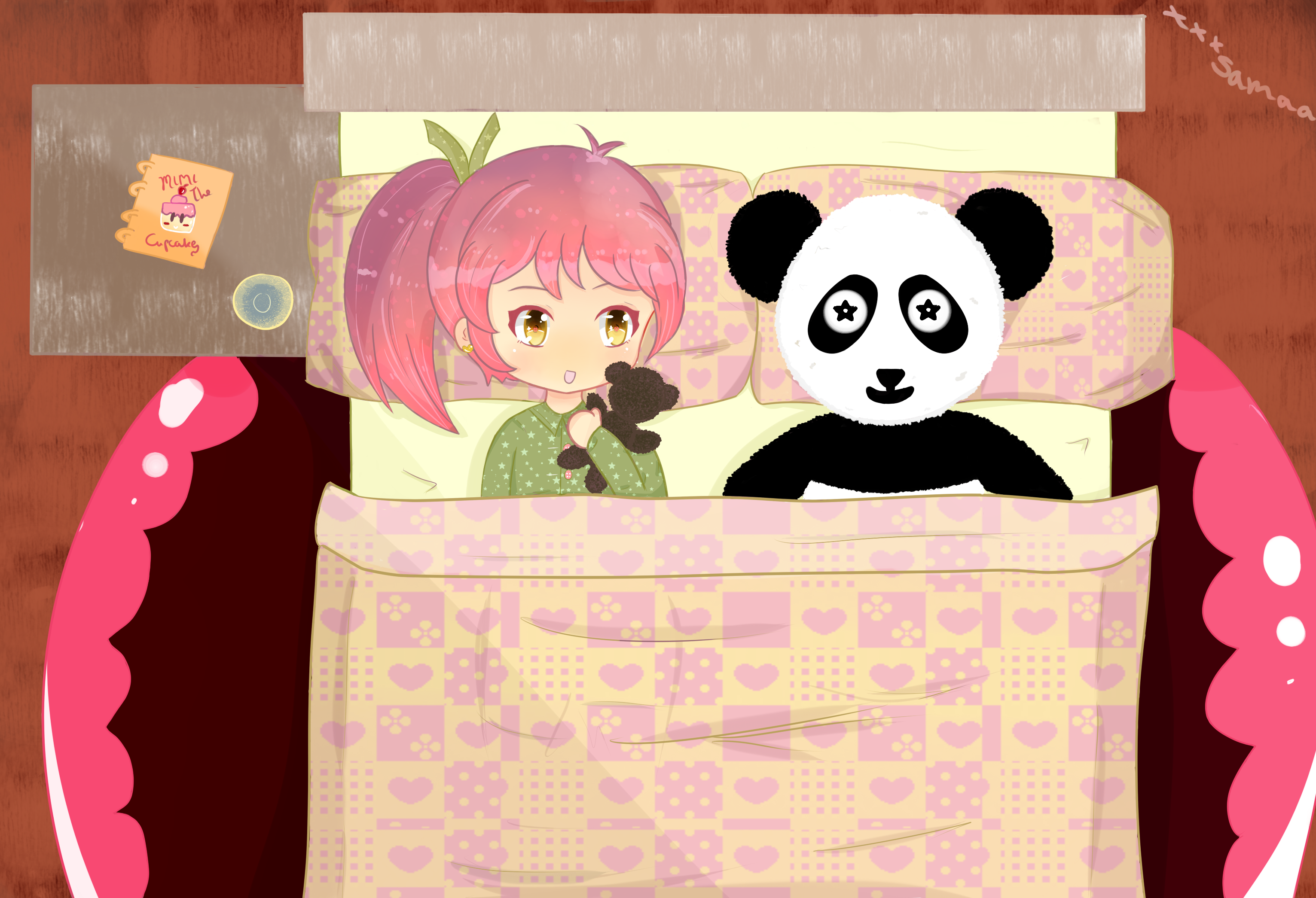 Sweet night, panda-kun