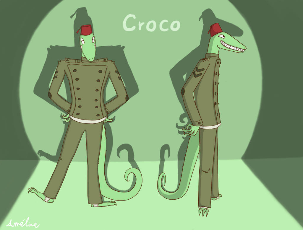 Croco character sheet v1 by PurpleDragonFury on DeviantArt