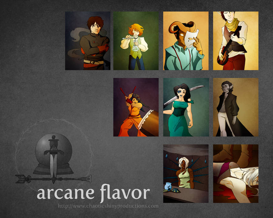 Arcane Flavor: Wall by digital-marginalia