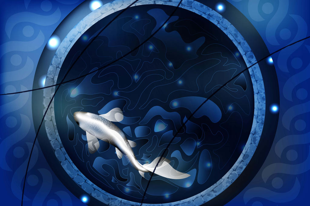Koi by digital-marginalia