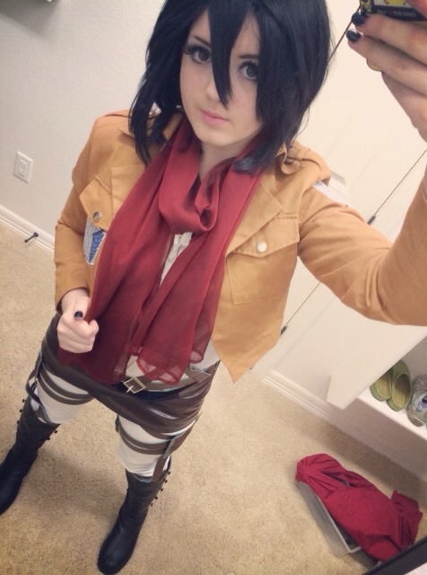 Mikasa Ackerman Cosplay #6